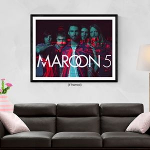 Maroon 5 Poster Music Art Print (24x18)